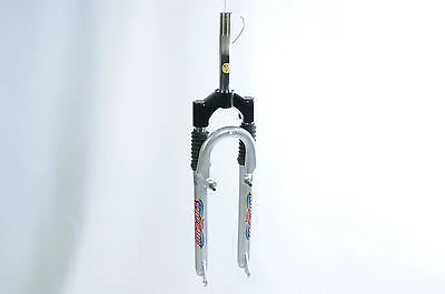 1” STEERER 152mm TOP GUN SUSPENSION FORK 26" ATB-MTB BIKE SILVER