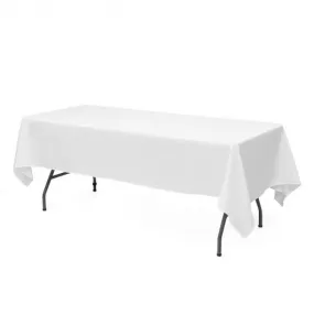 10 pcs 90" x 132" Rectangle Polyester Tablecloth