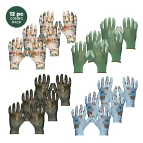 12 Pack Nitrile Gloves