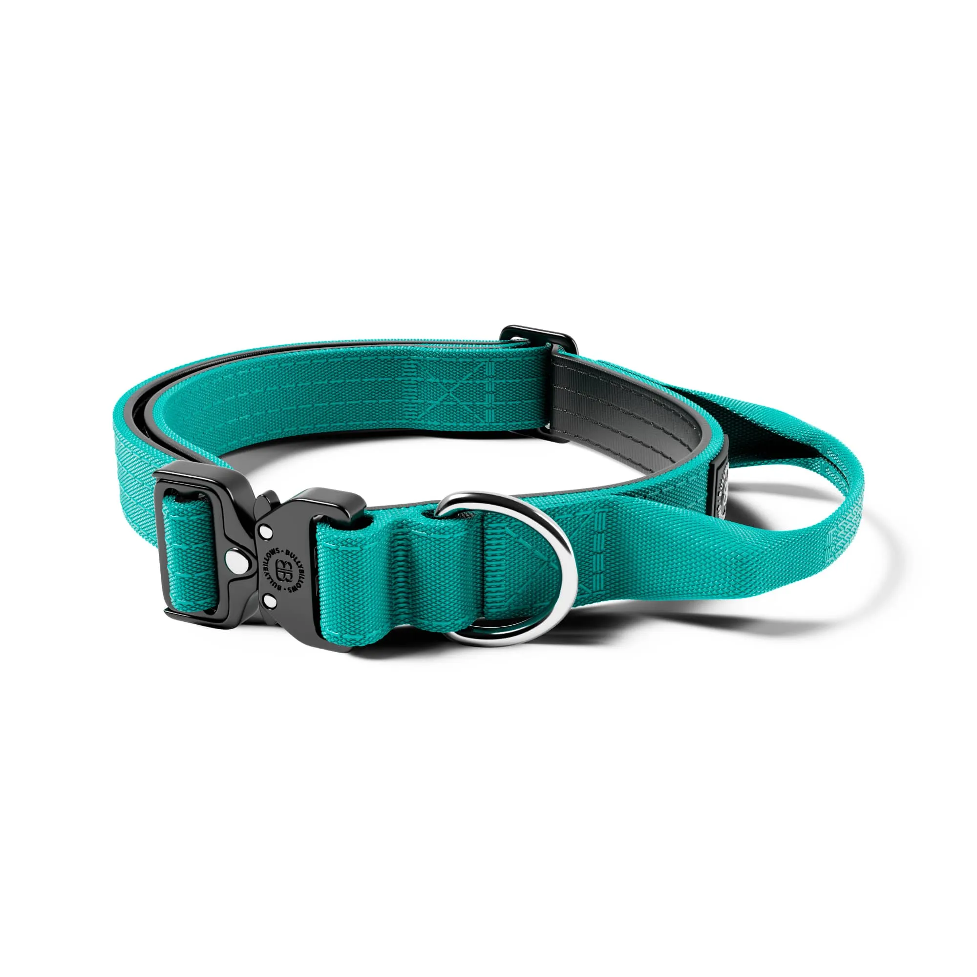 2.5cm Combat® Collar | With Handle & Rated Clip - Turquoise