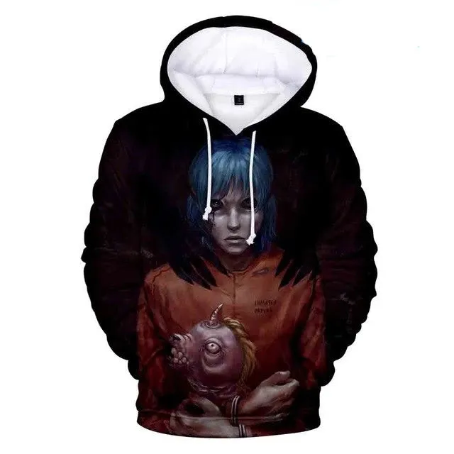 3D Sally Face Hoodies Sweatshirts Men/Women winter thin pullover Hoodie sally face Tops