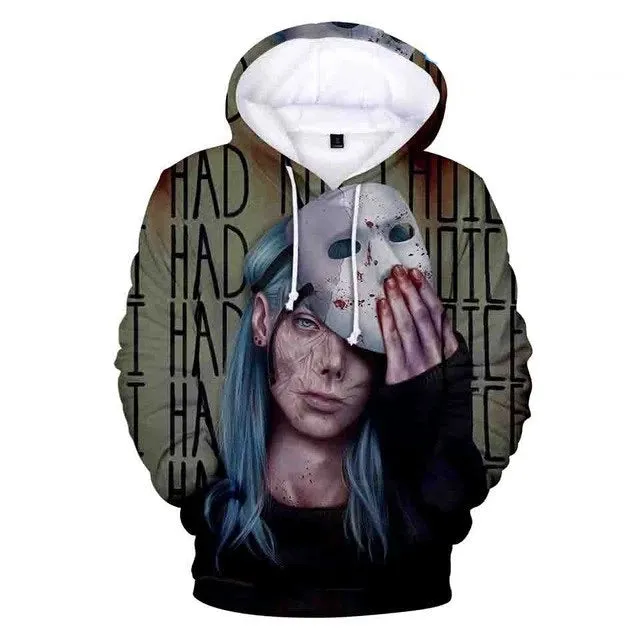 3D Sally Face Hoodies Sweatshirts Men/Women winter thin pullover Hoodie sally face Tops