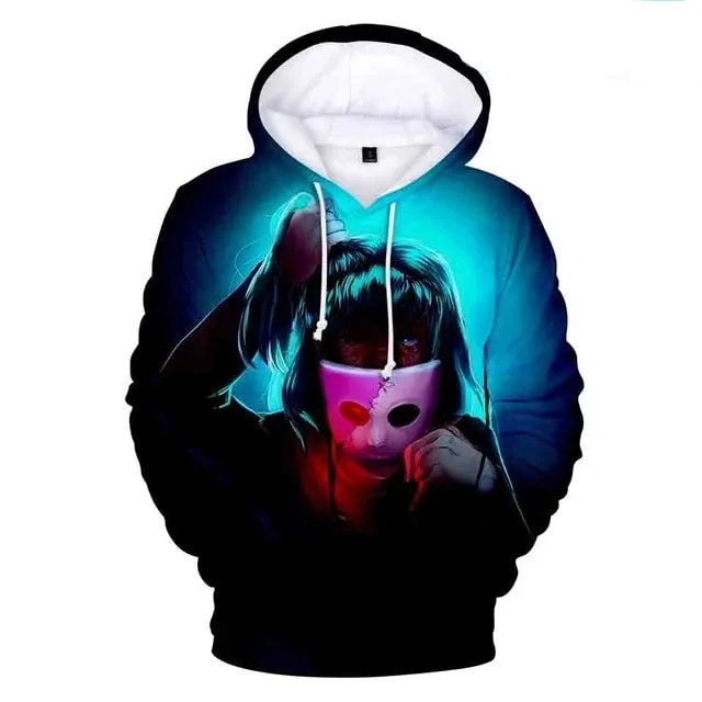 3D Sally Face Hoodies Sweatshirts Men/Women winter thin pullover Hoodie sally face Tops