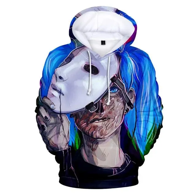 3D Sally Face Hoodies Sweatshirts Men/Women winter thin pullover Hoodie sally face Tops