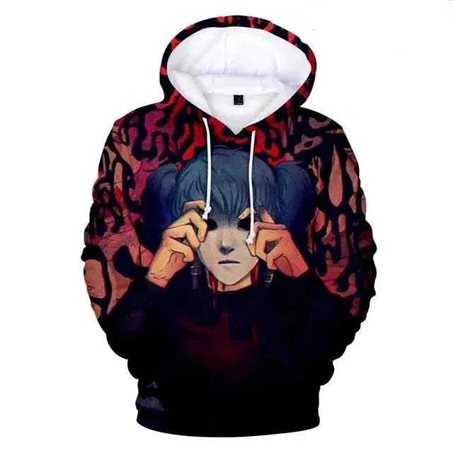 3D Sally Face Hoodies Sweatshirts Men/Women winter thin pullover Hoodie sally face Tops