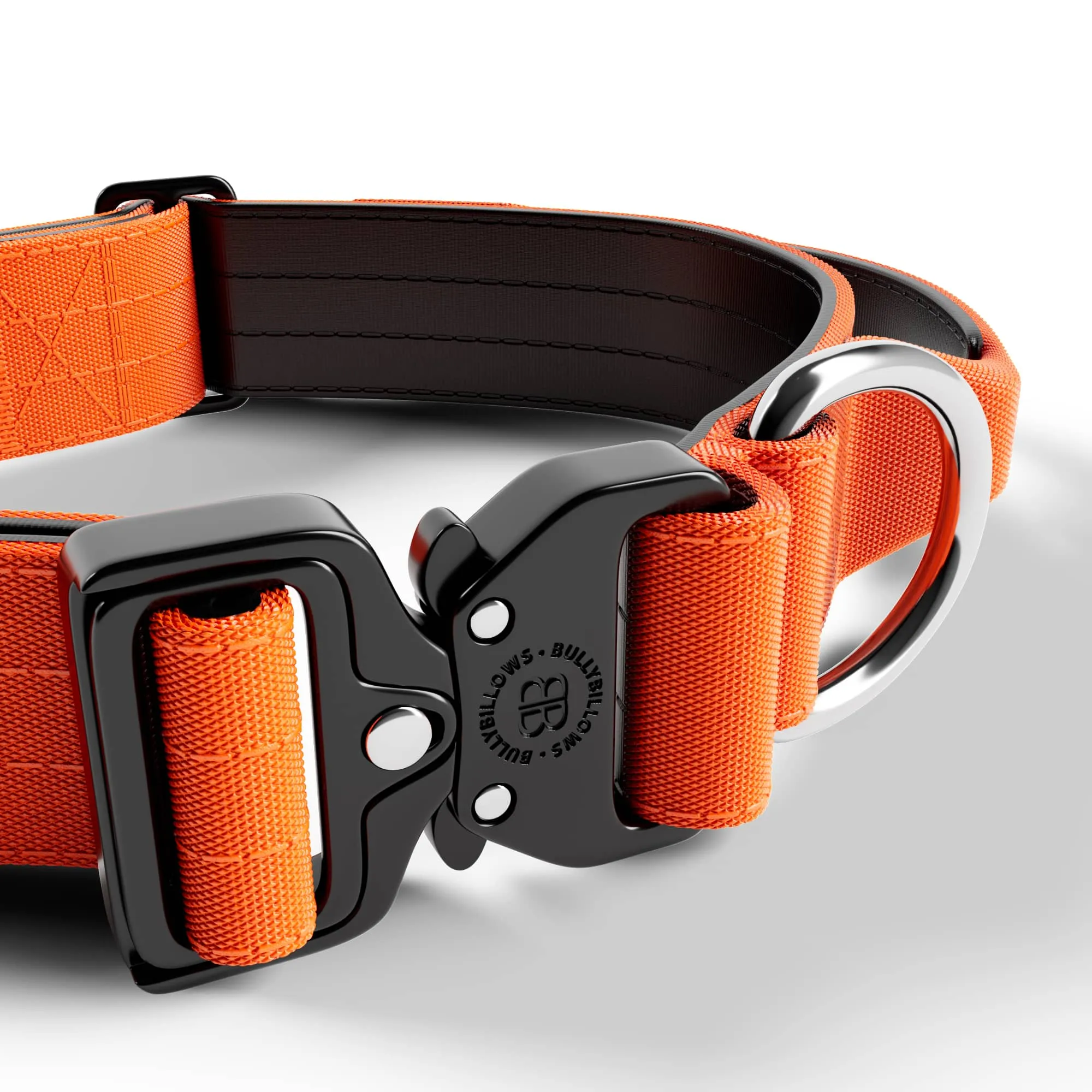 4cm Combat® Collar | Handle & Rated Clip - Orange