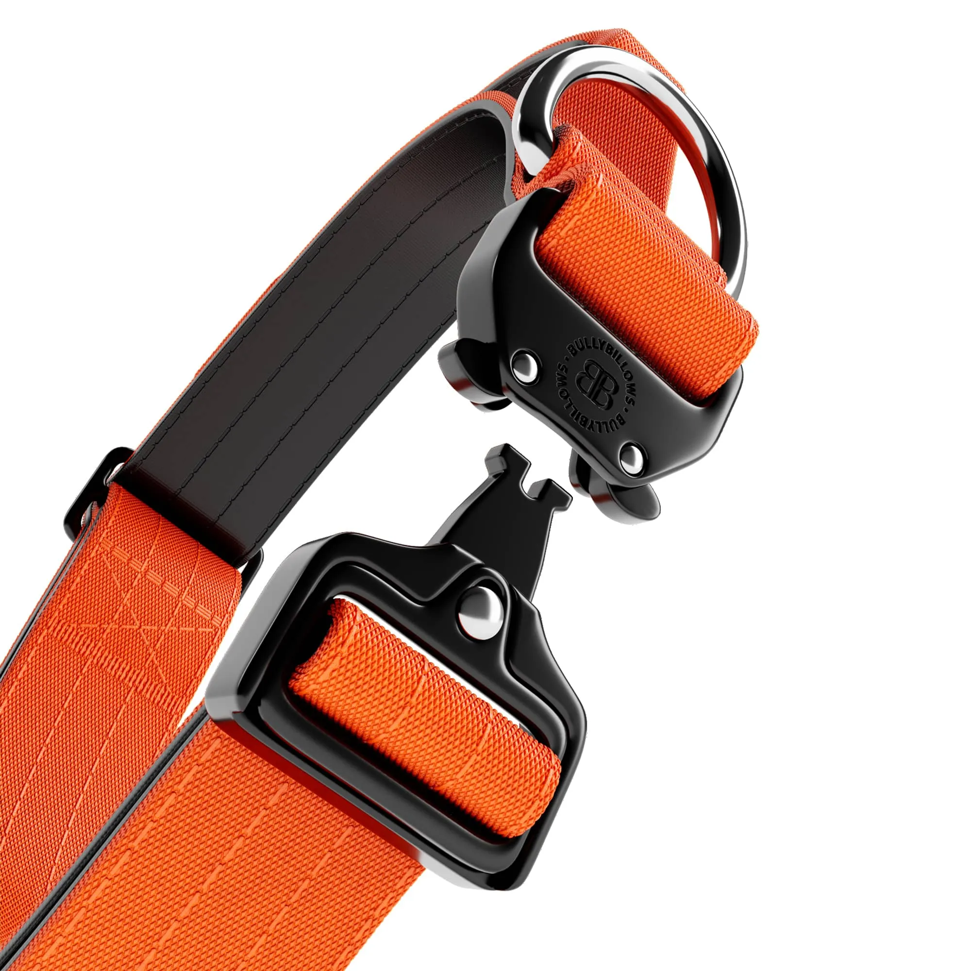 4cm Combat® Collar | Handle & Rated Clip - Orange