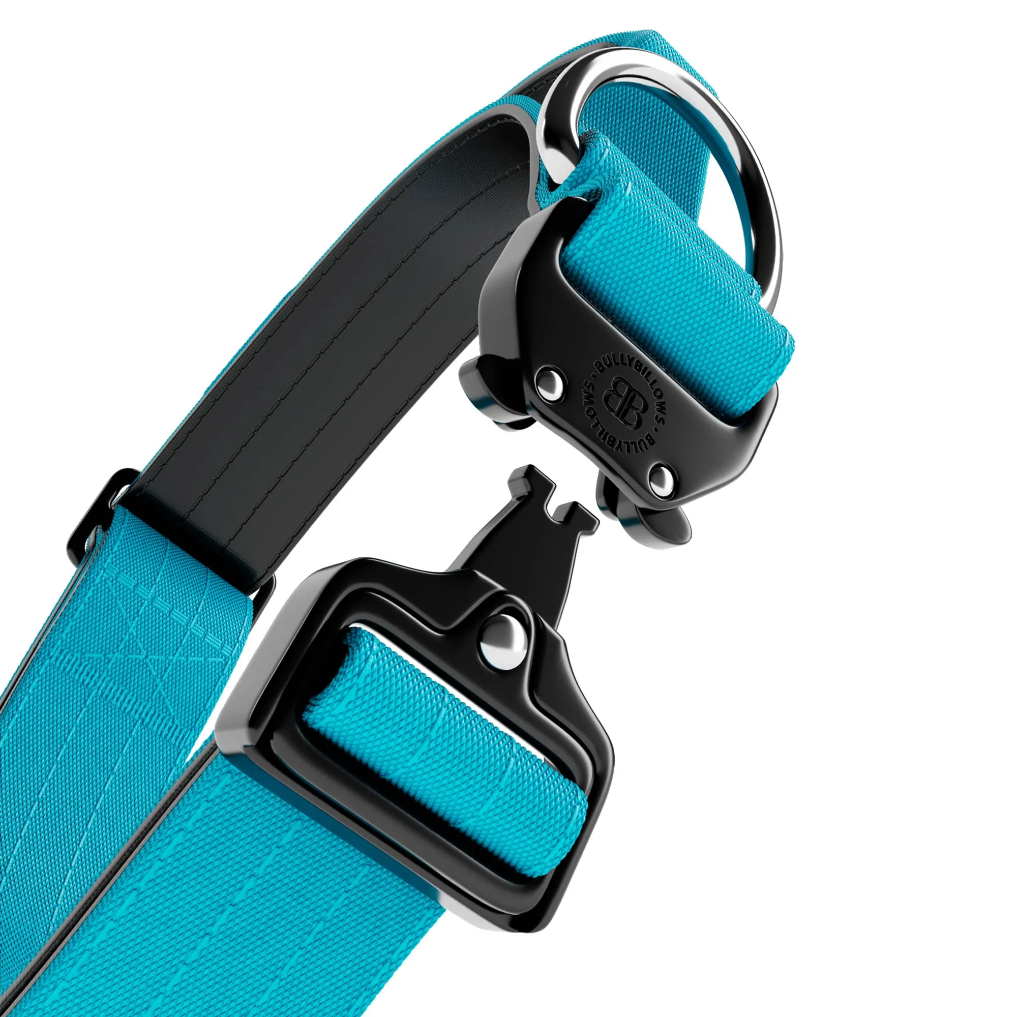 4cm Combat® Collar | With Handle & Rated Clip - Light Blue