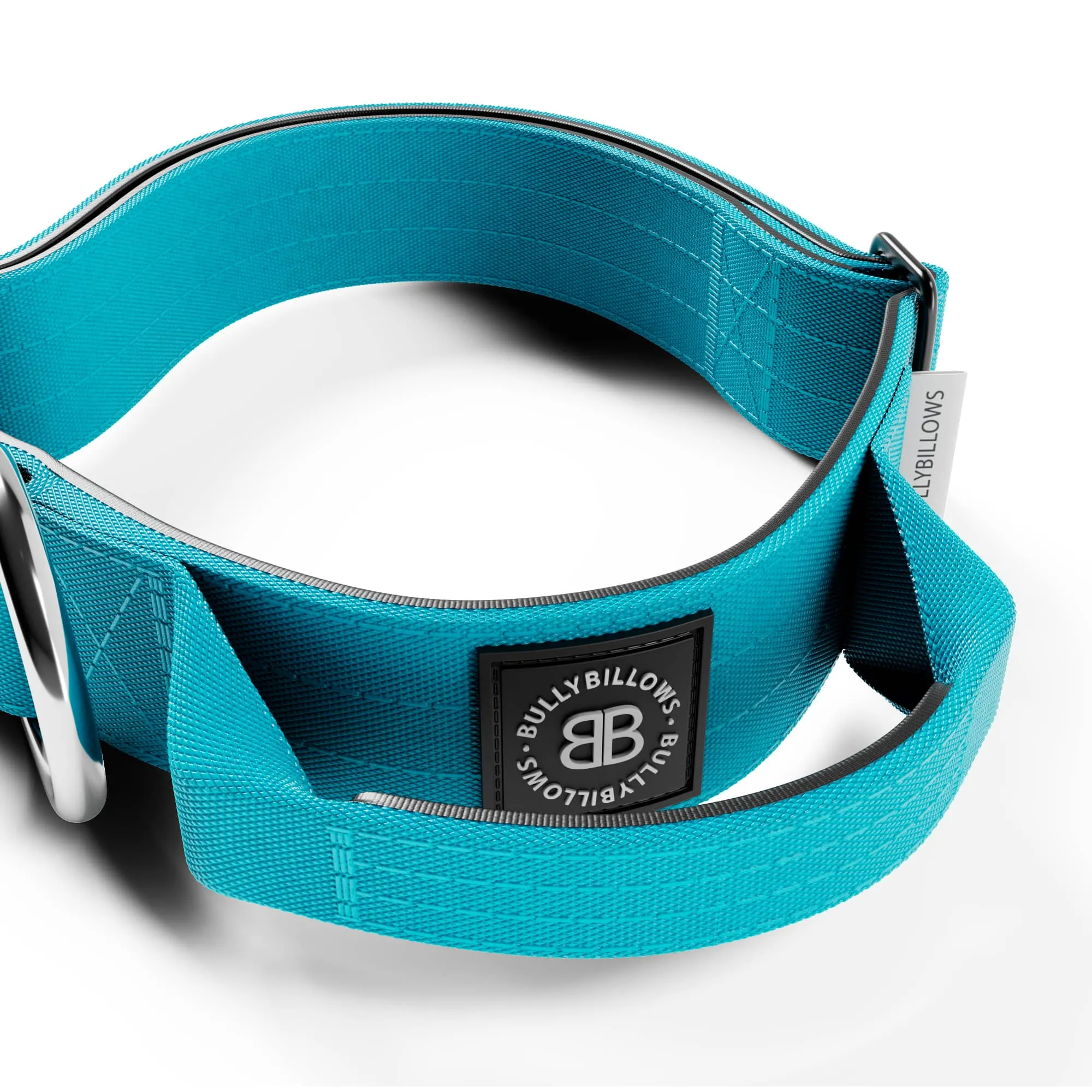 4cm Combat® Collar | With Handle & Rated Clip - Light Blue