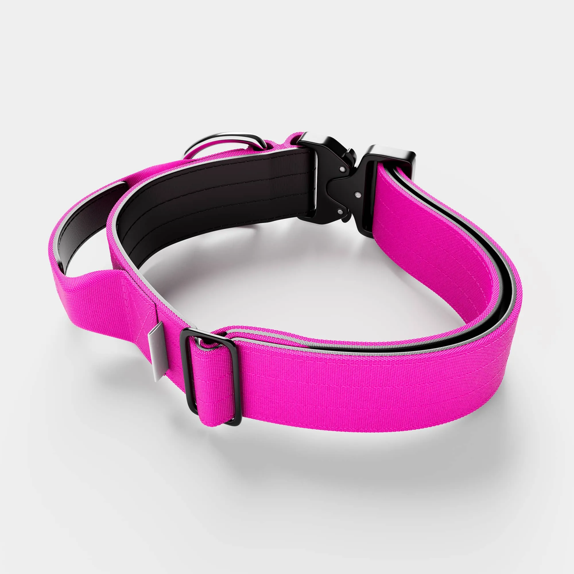 5cm Combat® Collar | With Handle & Secure Clip - Magenta