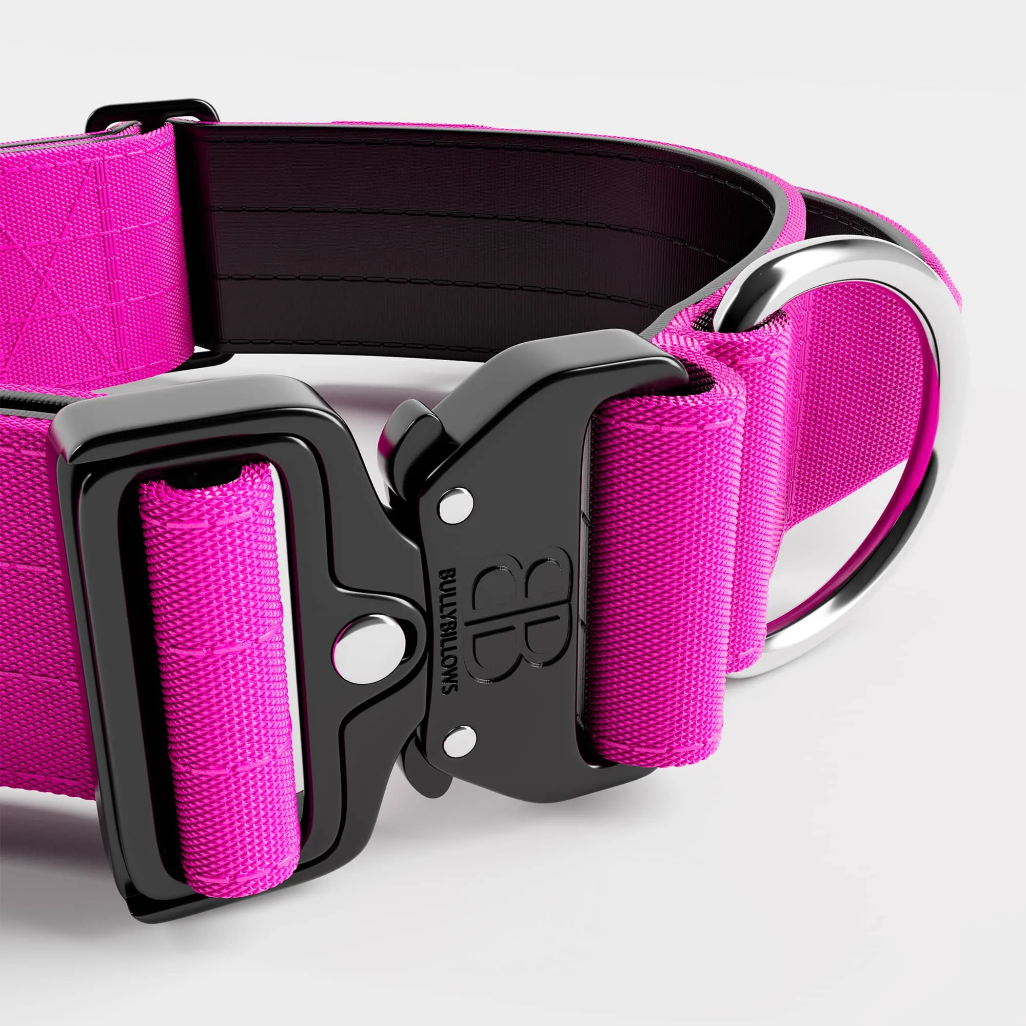 5cm Combat® Collar | With Handle & Secure Clip - Magenta