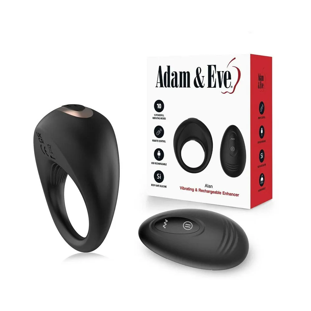 Adam & Eve Alan Vibrating Rechargeable Enhancer