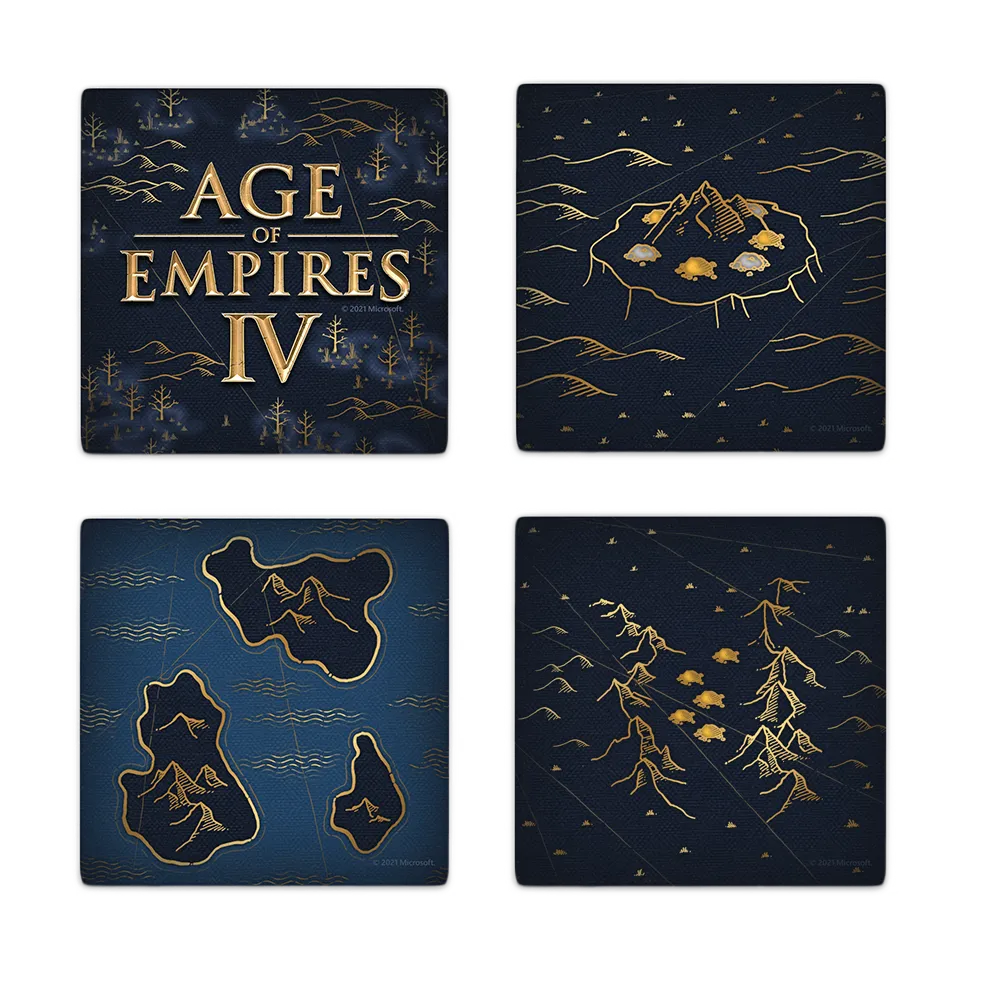 Age of Empires IV Coasters Set