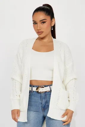 Always Stayin' Close Cardigan - Off White