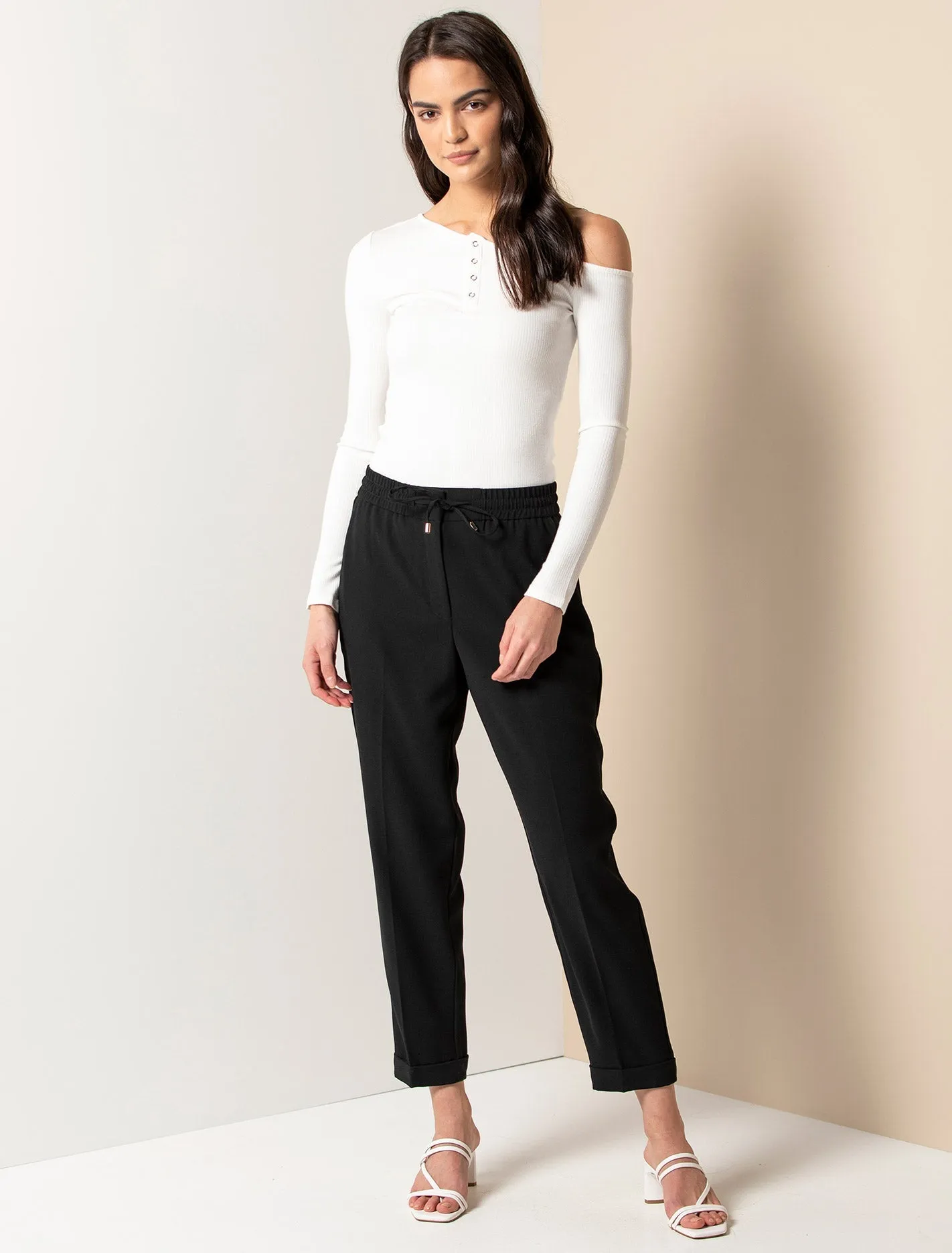 Amelia Tapered Leg Jogger Pants