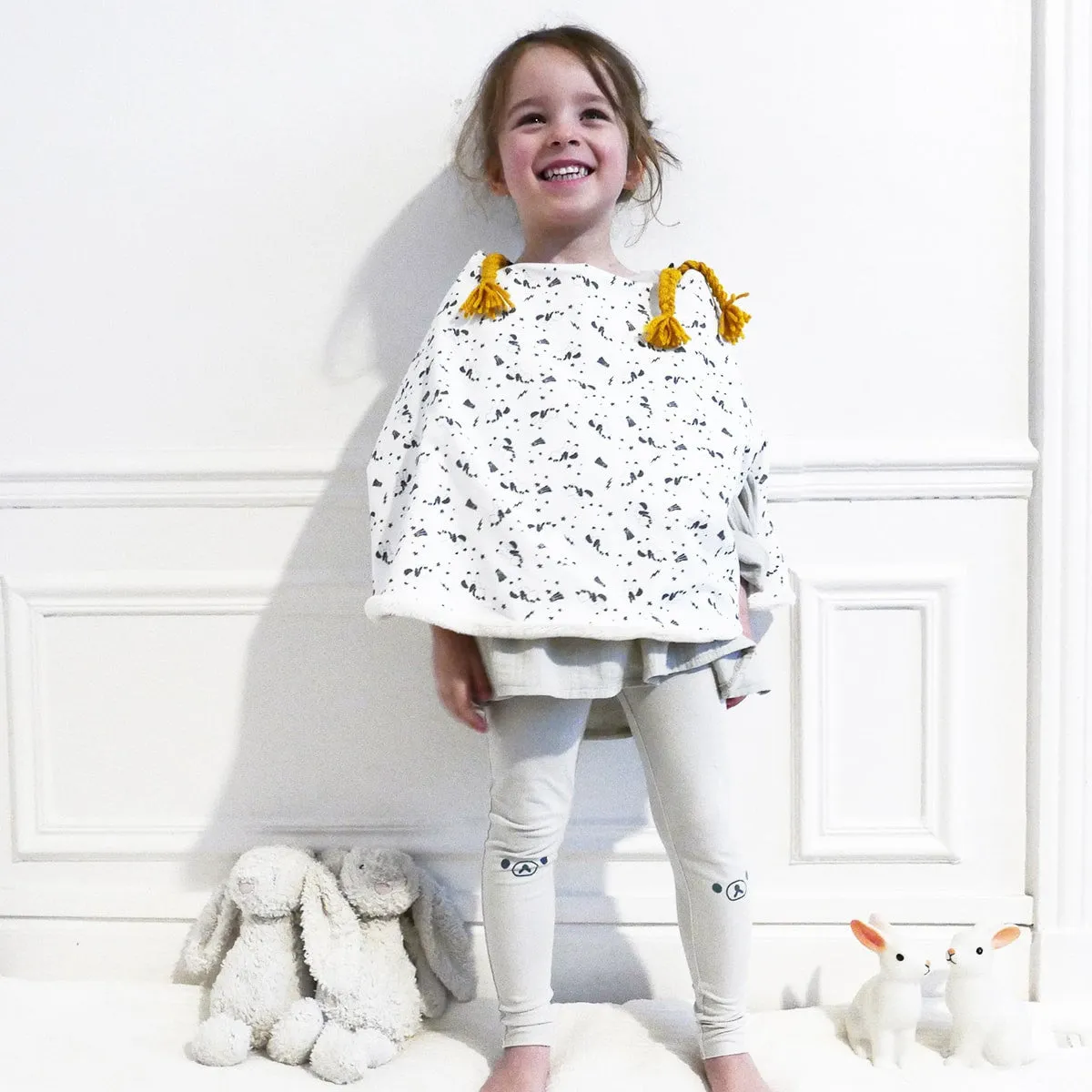 Aster Ponchos - 3/12y - PDF Sewing Pattern