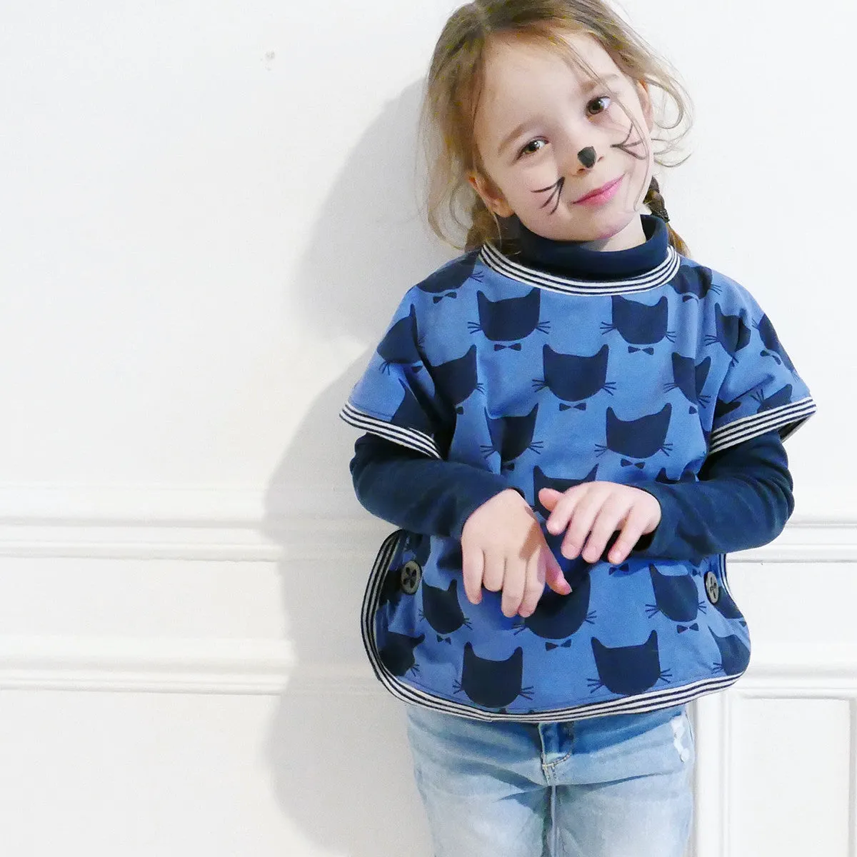 Aster Ponchos - 3/12y - PDF Sewing Pattern