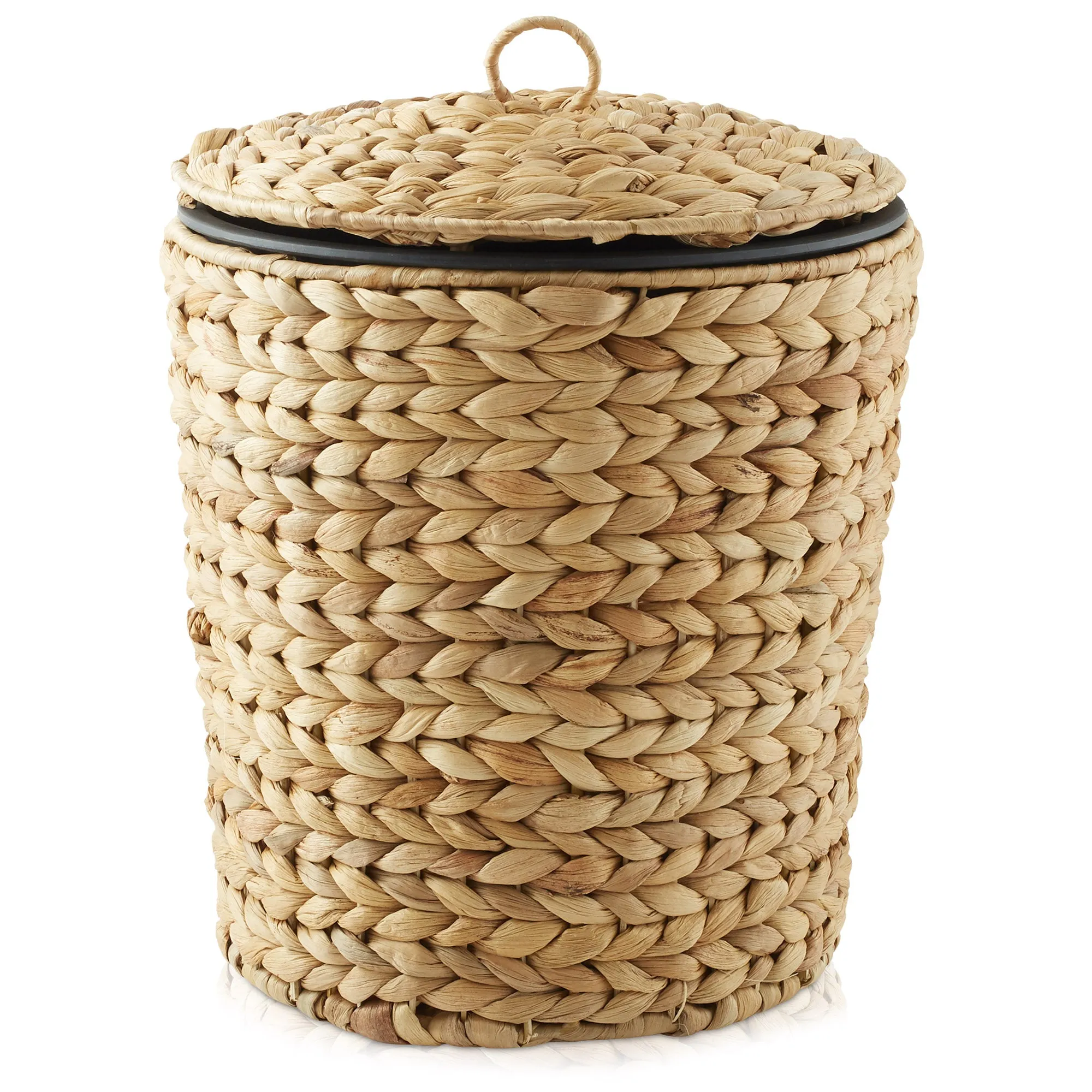 Bathroom Waste Basket with Lid and Liner