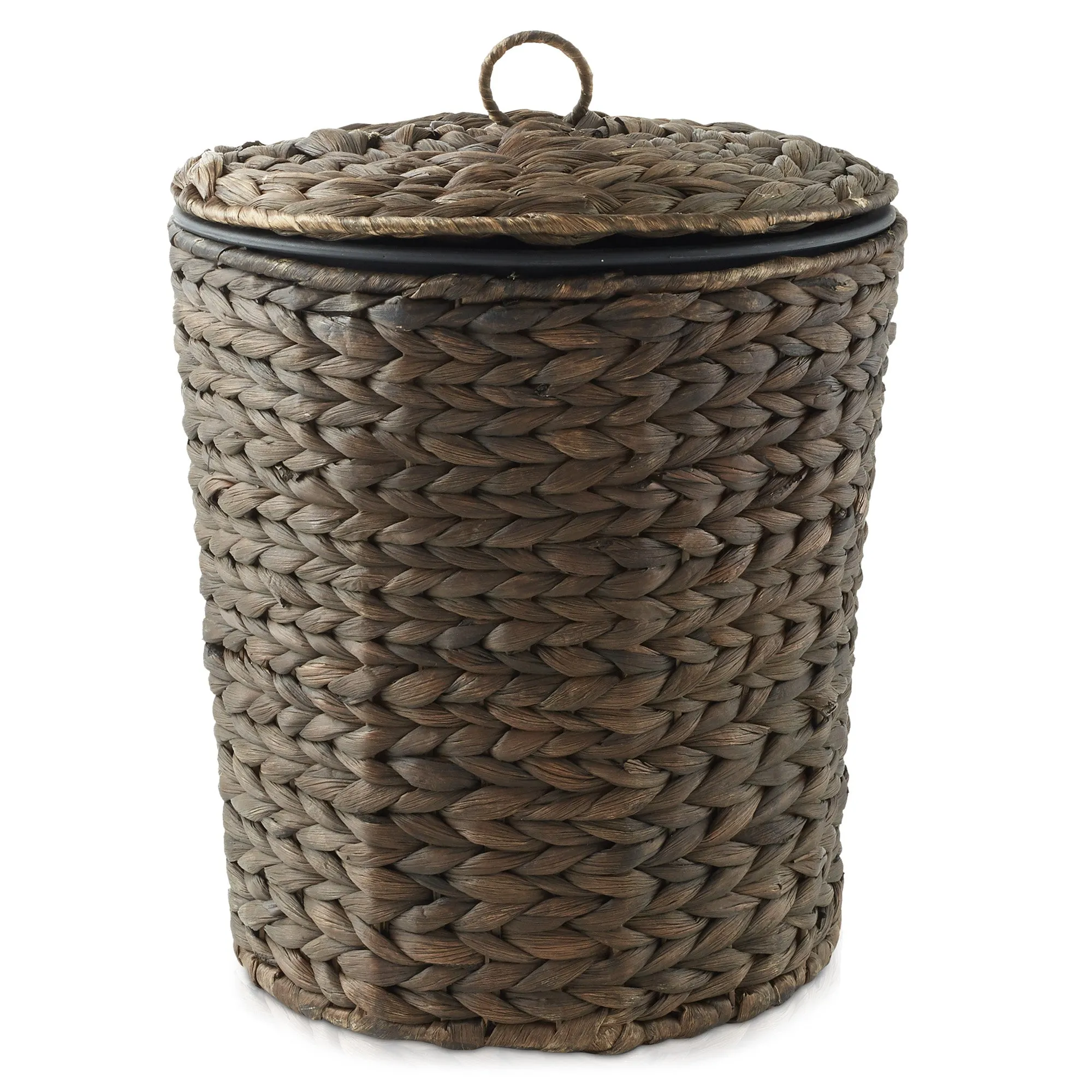 Bathroom Waste Basket with Lid and Liner