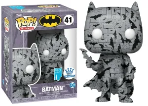 Batman (Grey Brick, Artist Series, No Stack) 41 - Funko Shop Exclusive  [Damaged: 7.5/10]