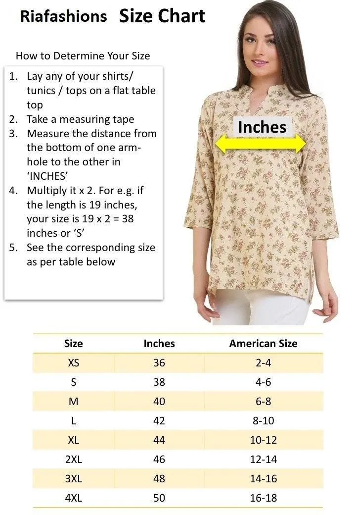 Beige Party Wear Tunic