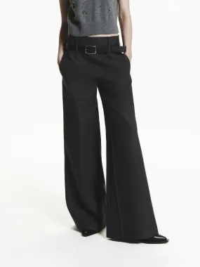 Belted Wide Leg Pants