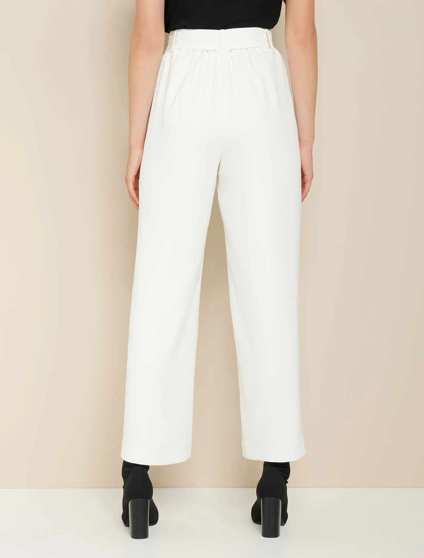 Bianca Wide Leg Belted Pants