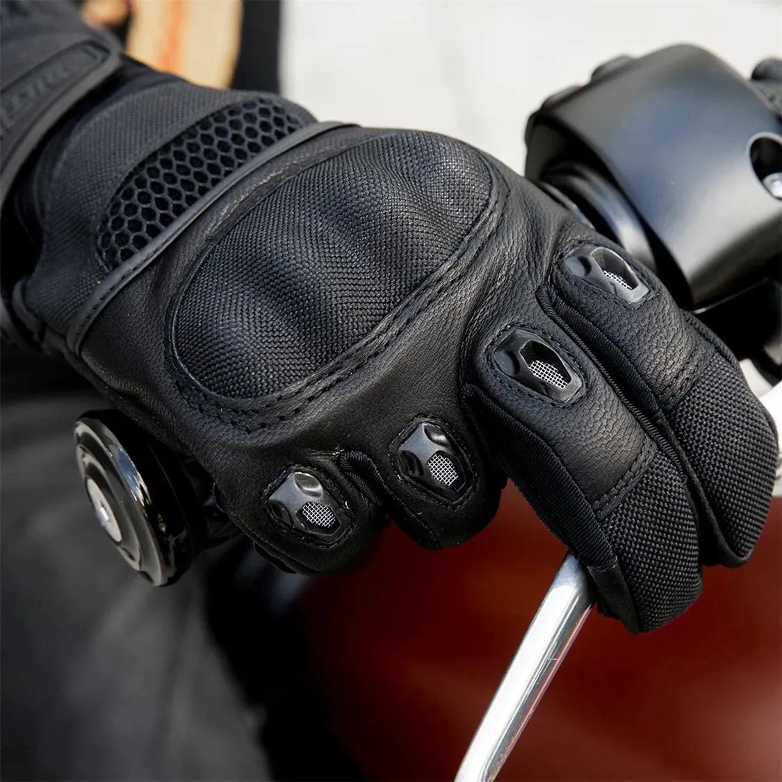 BILTWELL BRIDGEPORT TEXTILE GLOVE [BLACK OUT]