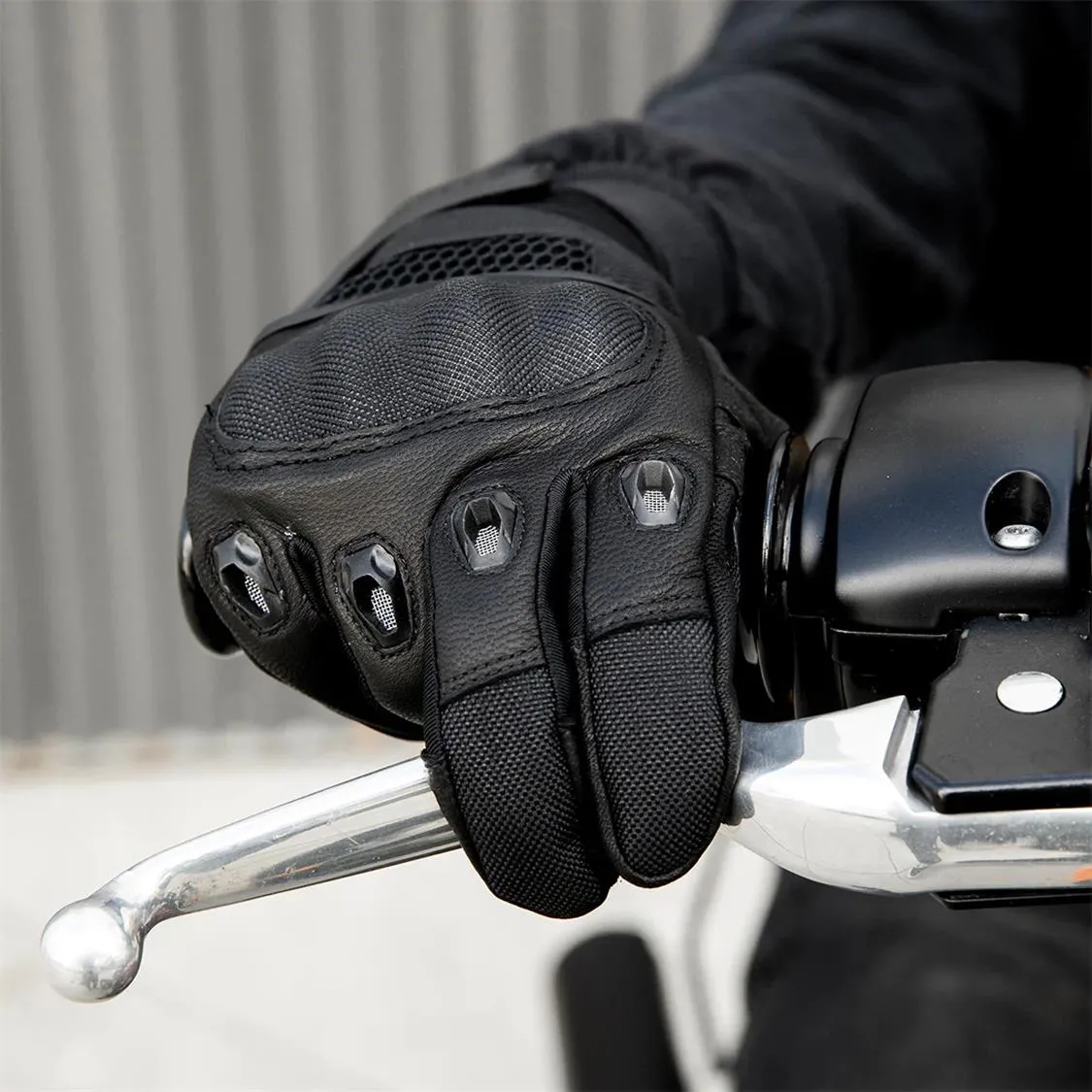 BILTWELL BRIDGEPORT TEXTILE GLOVE [BLACK OUT]