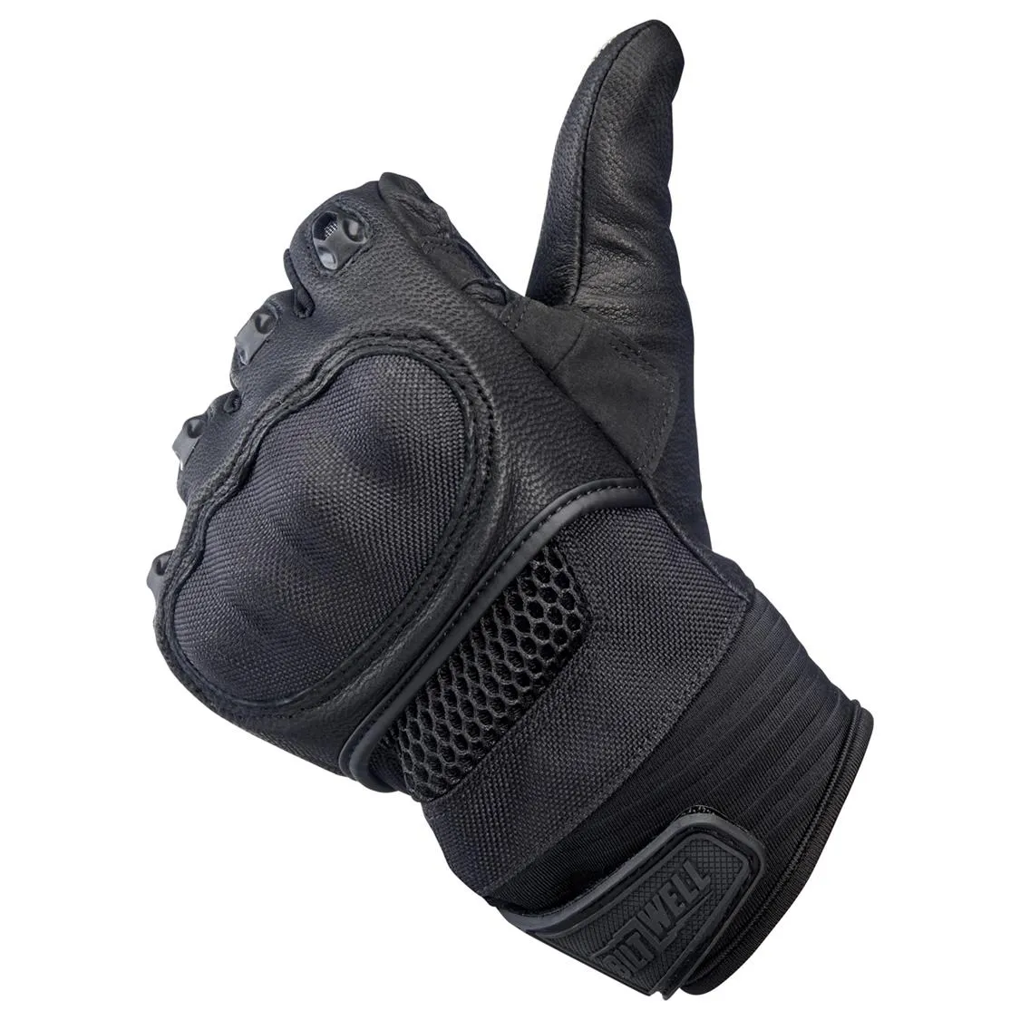 BILTWELL BRIDGEPORT TEXTILE GLOVE [BLACK OUT]