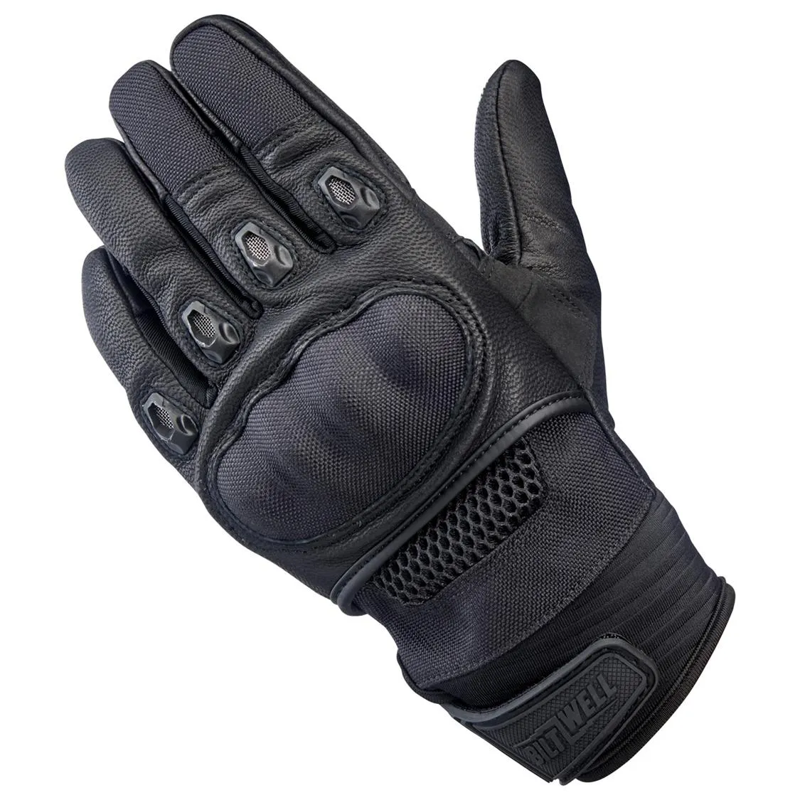 BILTWELL BRIDGEPORT TEXTILE GLOVE [BLACK OUT]