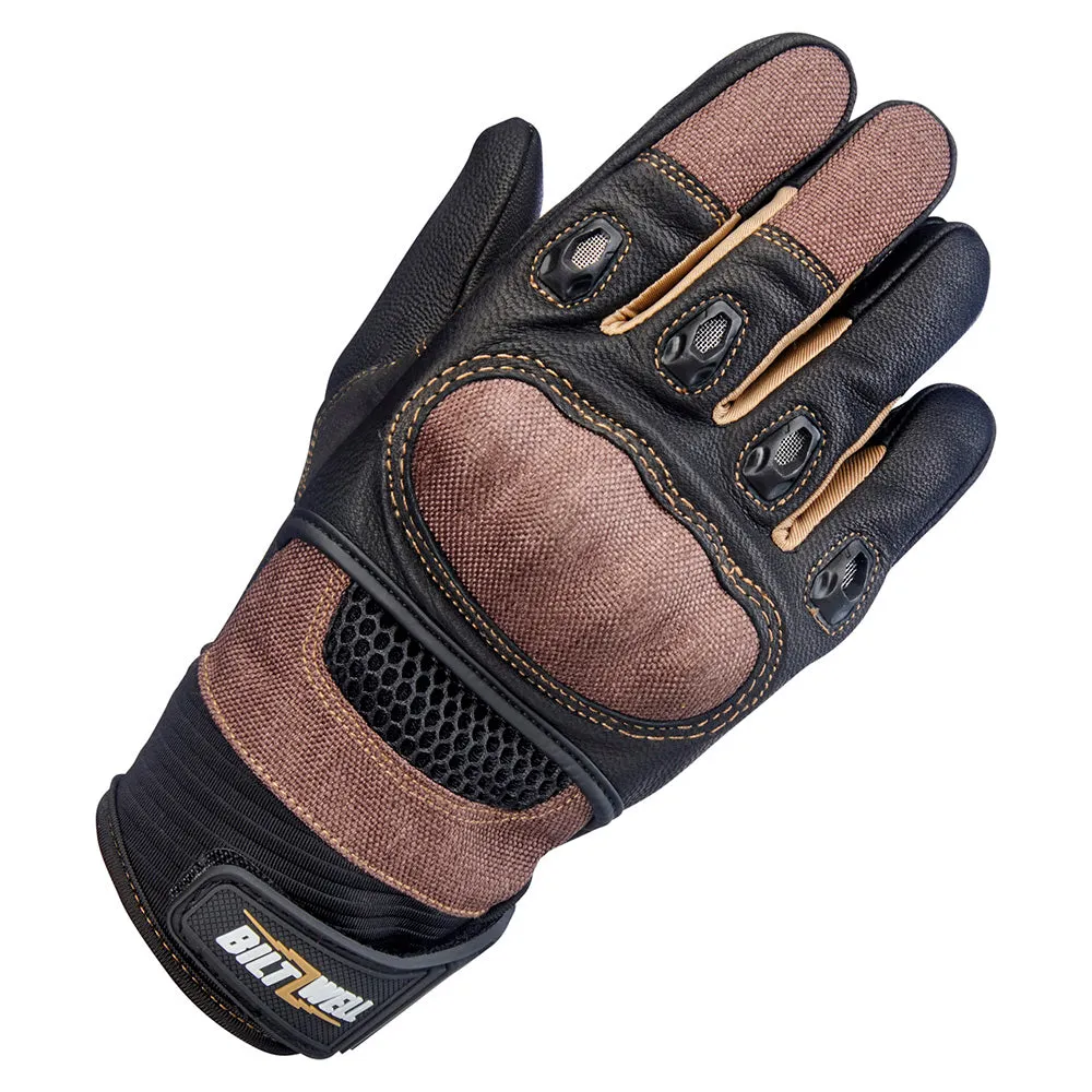 BILTWELL BRIDGEPORT TEXTILE GLOVE [CHOCOLATE]