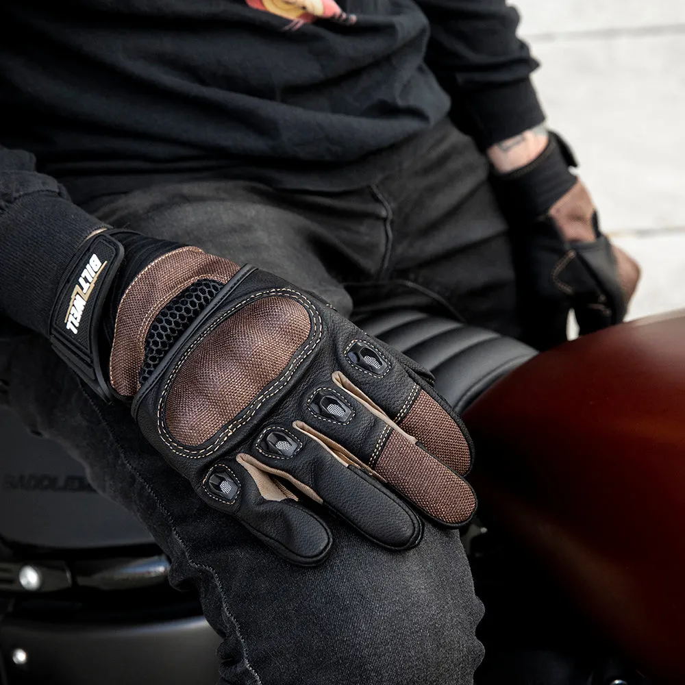 BILTWELL BRIDGEPORT TEXTILE GLOVE [CHOCOLATE]