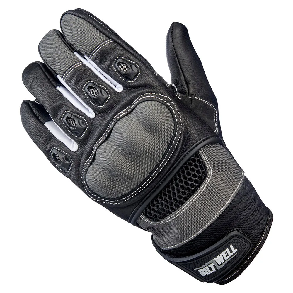 BILTWELL BRIDGEPORT TEXTILE GLOVE [GREY]