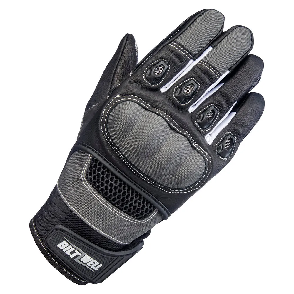 BILTWELL BRIDGEPORT TEXTILE GLOVE [GREY]