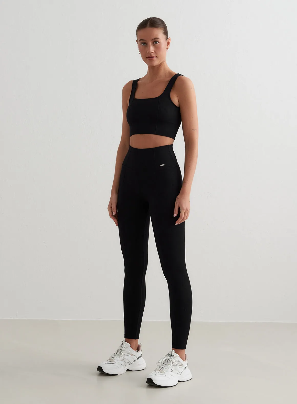 Black Luxe Seamless Tights