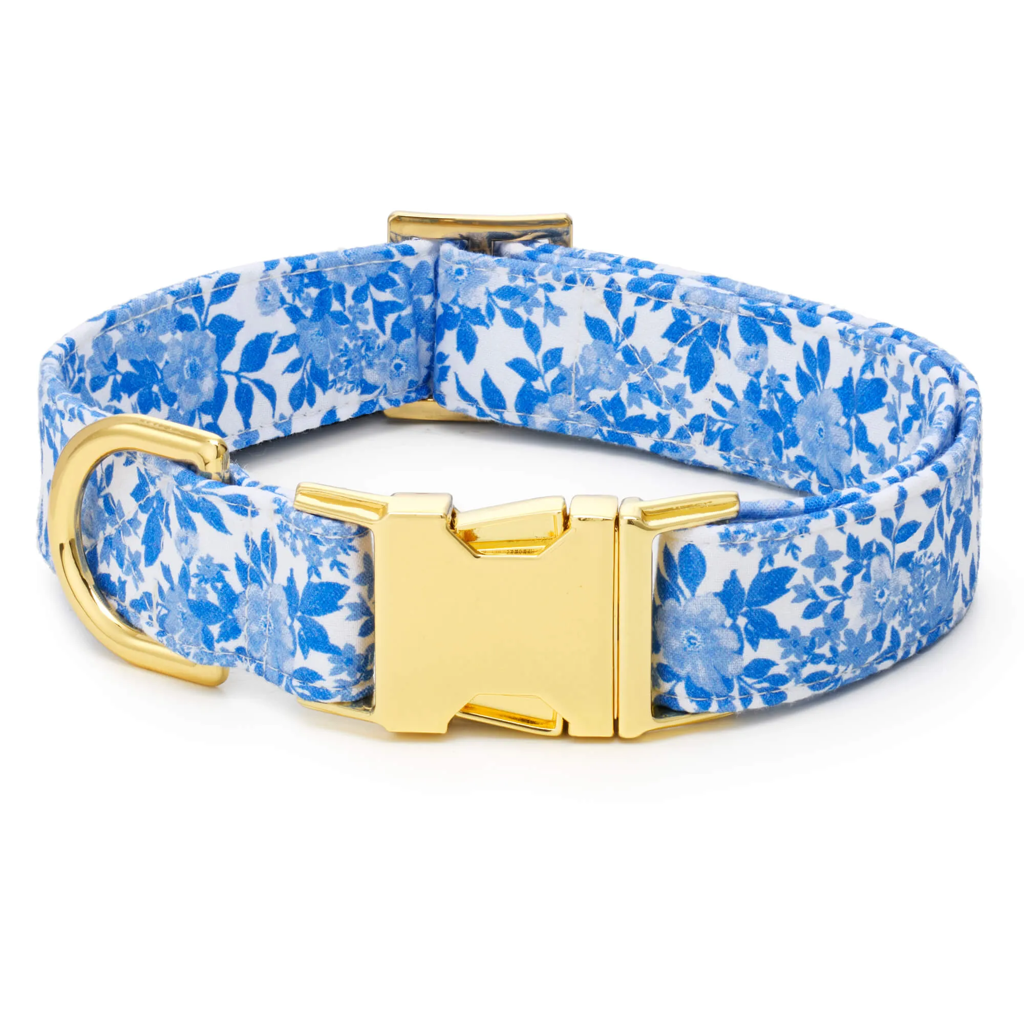 Blue Roses Lady Bow Collar