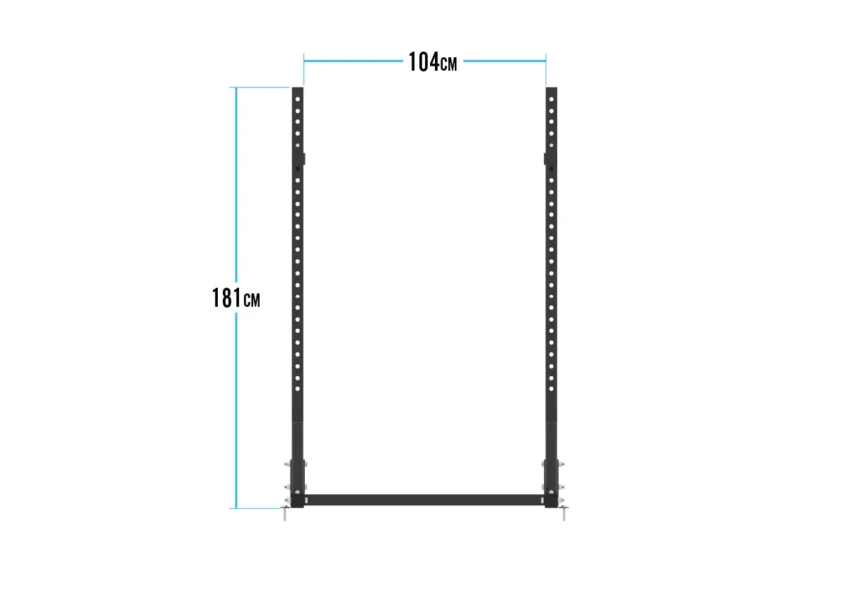 Bulldog Gear - Home Gym Series Squat Rack 1 - HGS-SR1 1.8m