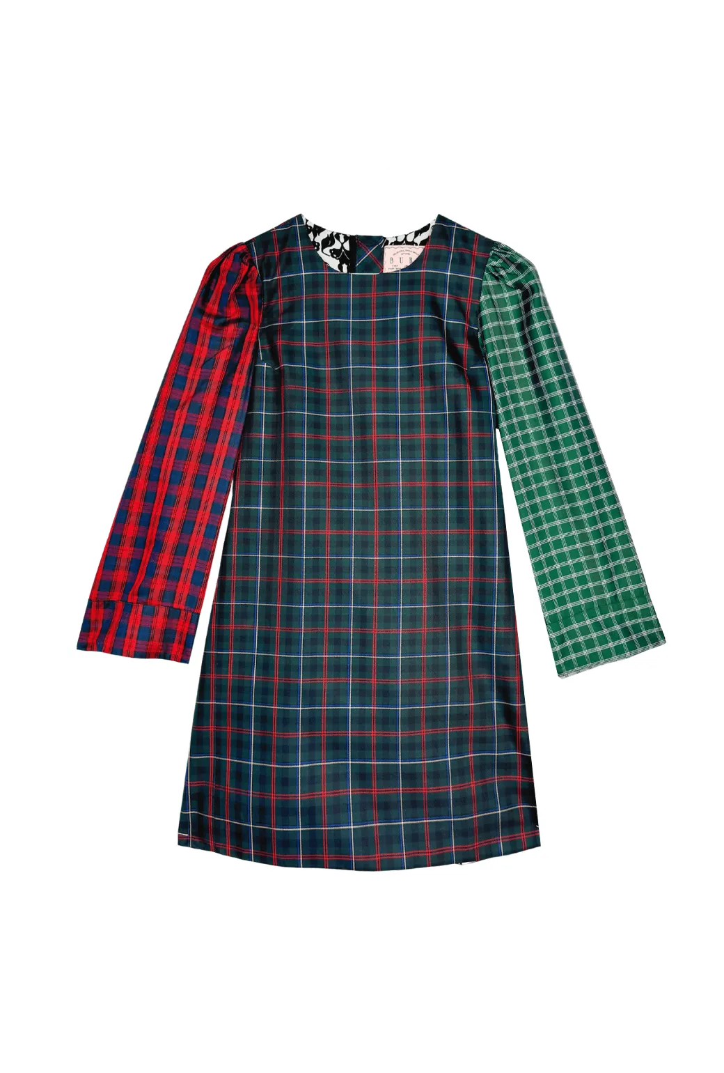 Buru x Pencil & Paper Co. The Tie Dress - Contrast Plaid