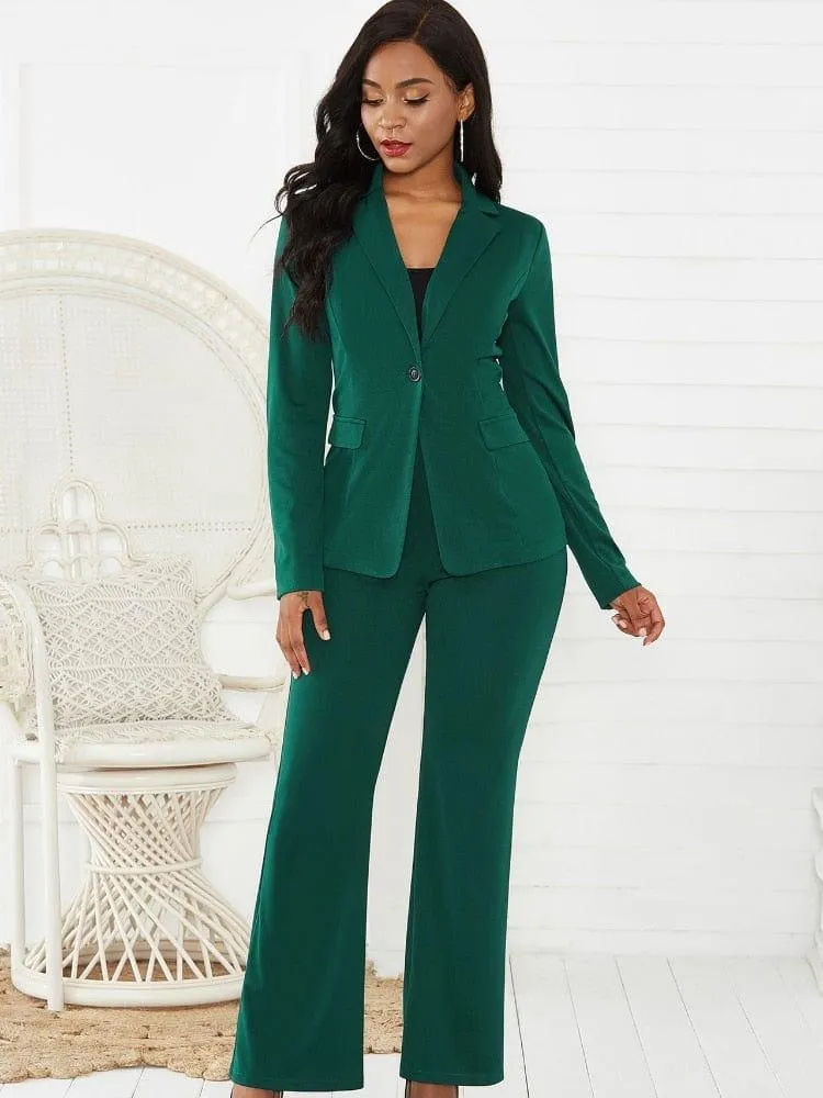 Business Two-Piece Suit and Pants For Women