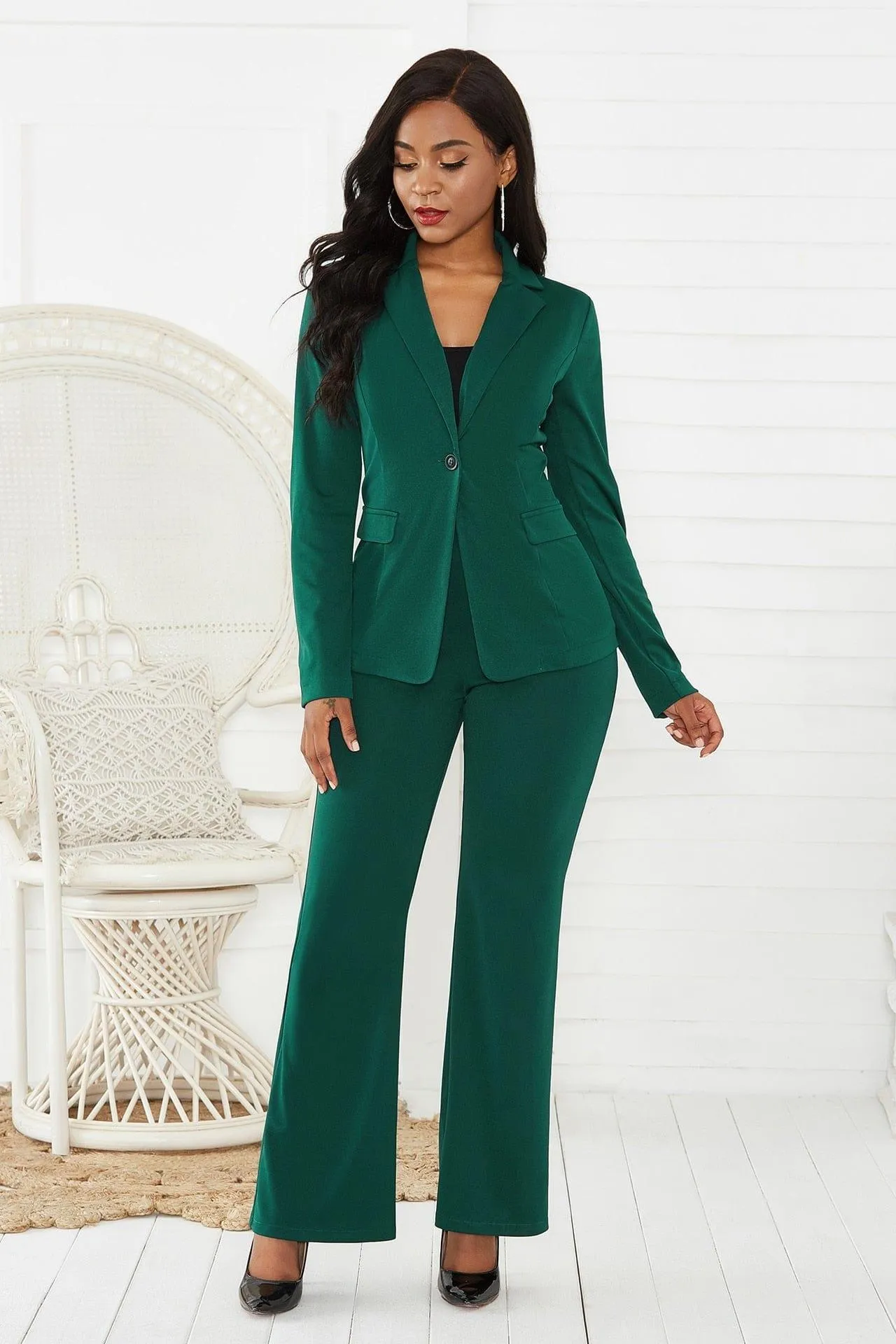 Business Two-Piece Suit and Pants For Women