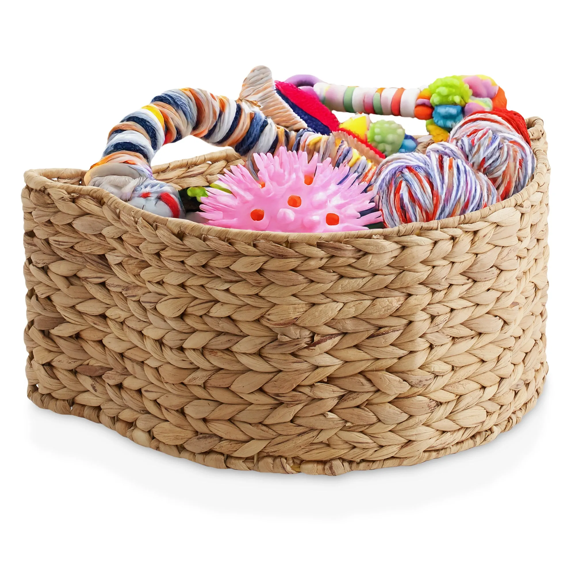 Cat Shaped Basket for Pet Toys