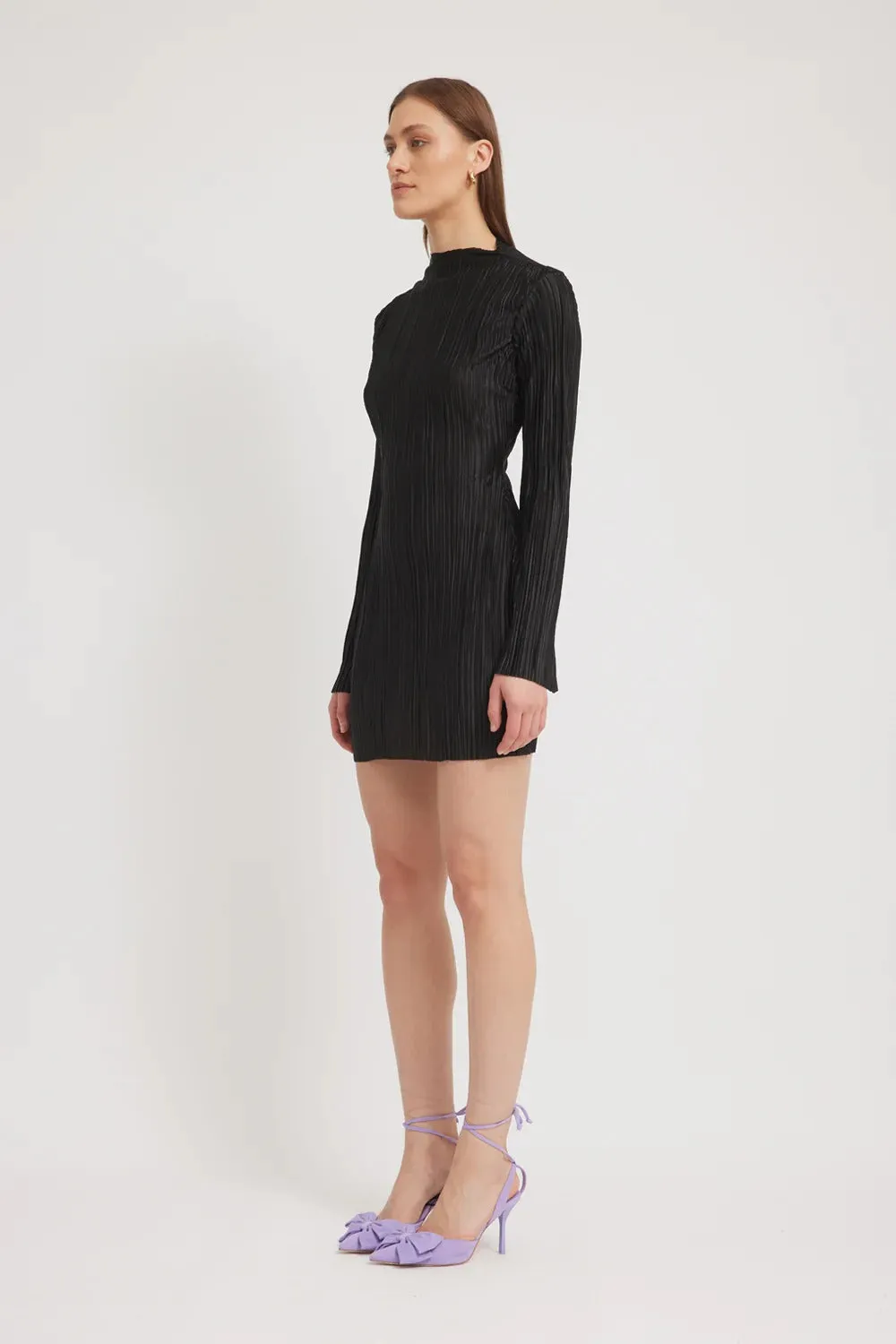 CHANTE TUNIC DRESS - BLACK