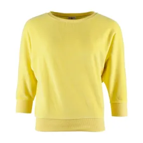 Chills and Fever sweater Sybille yellow velvet