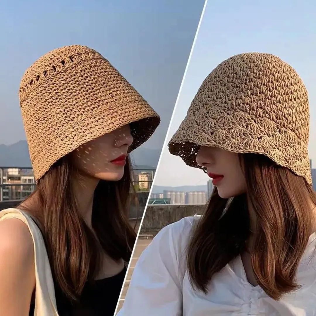 Chokore Crochet Cloche Hat (Brown)