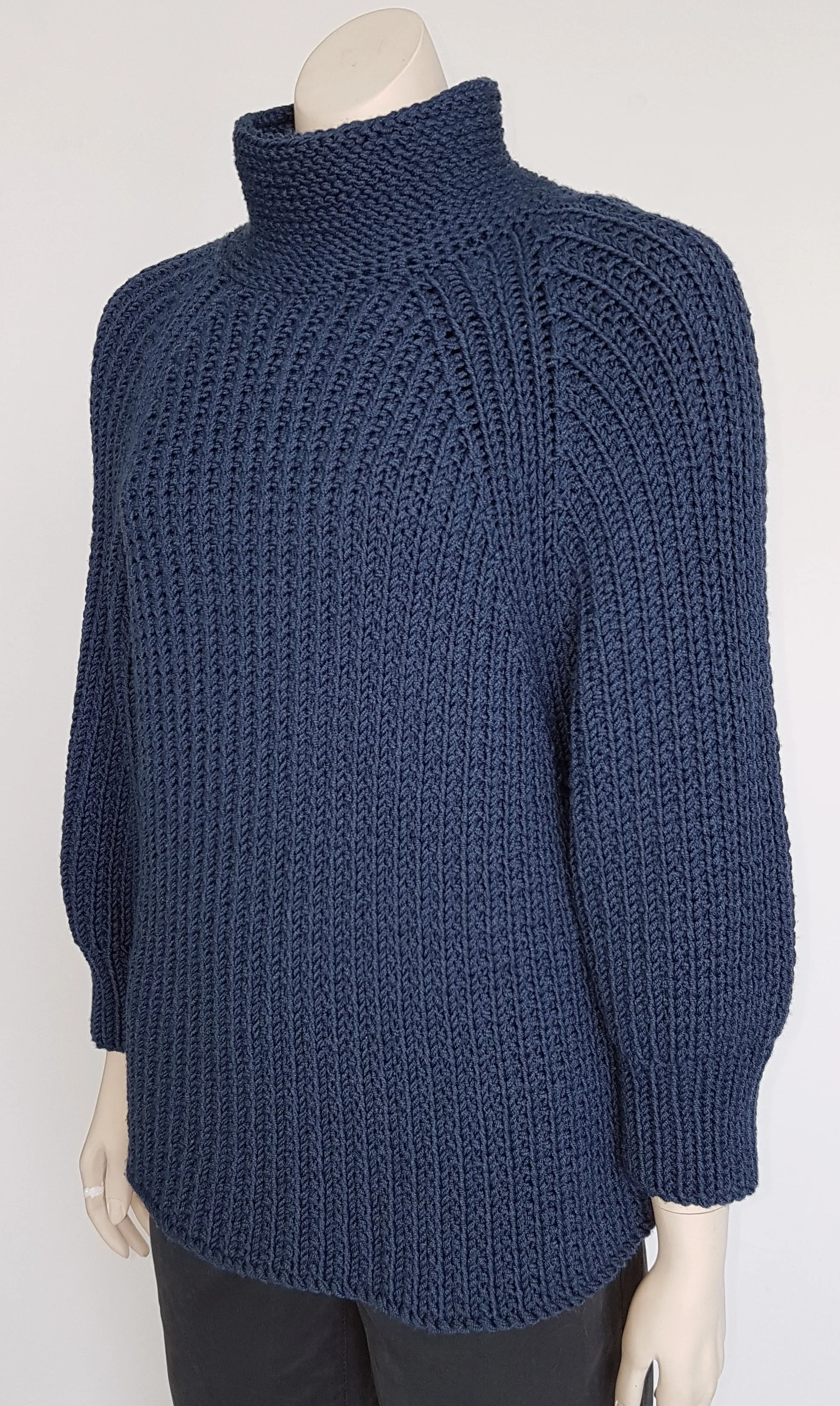 Chunky Polo Sweater