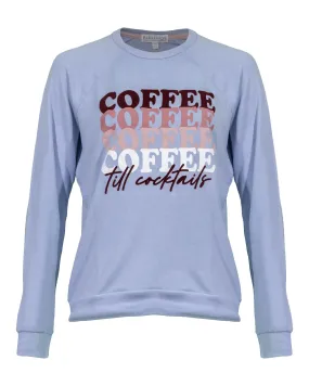 Coffee Till Cocktails PJ Top