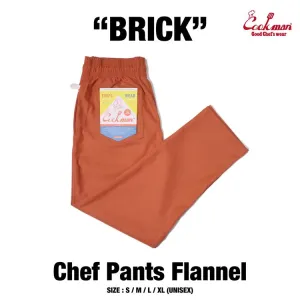 Cookman Chef Pants - Flannel : Brick