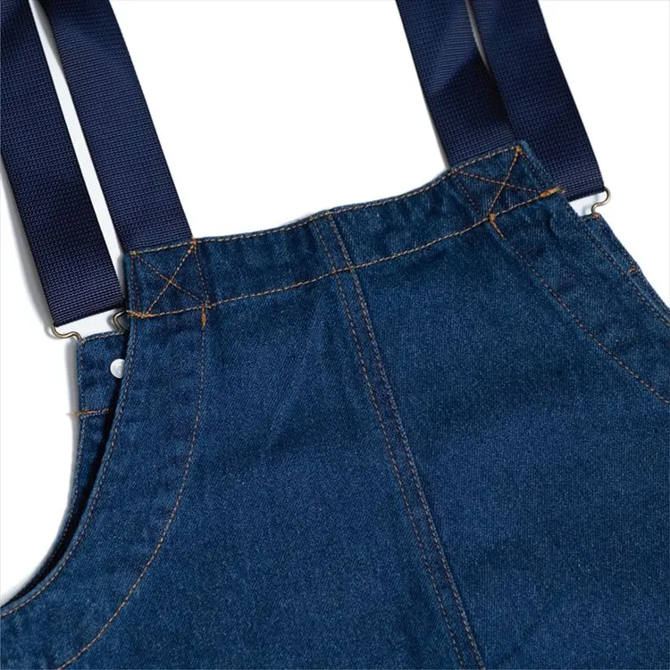 Cookman Fisherman's Bib Overall - Denim : Navy