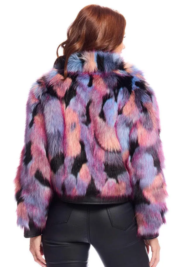 Cosmo Fox Faux Fur Jacket